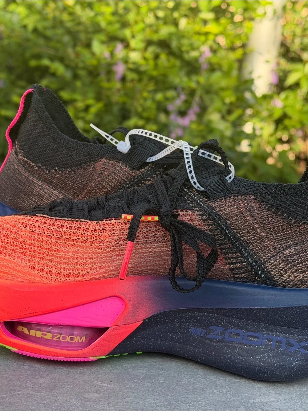 Nike Air ZoomX Alphafly 3 Women’s 8.5 Running Shoes - Black & Orange